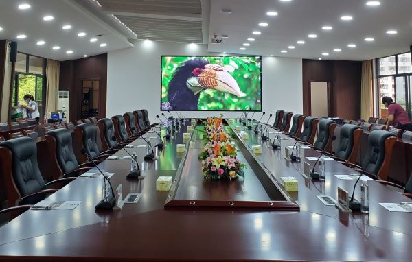 廣州商學(xué)院會(huì)議室升級(jí)改造項(xiàng)目產(chǎn)品交付使用！